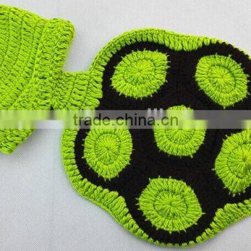 2016 Turtle Shape Clothes Design Photo Prop Newborn Baby Knit Crochet Suit Newborn Photography Props photo-3