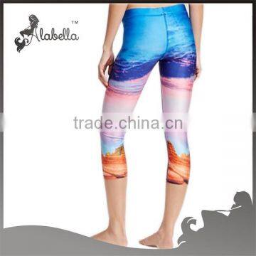 Wholesale Ladies Gym Wear,printed Leggings for Women photo-2