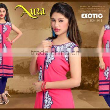 Designer Diferent Style Embroidery Kurtis