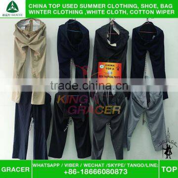 Made In China Original Door To Door Bales High End Men Suit Pants Used Clothing uk Style photo-6