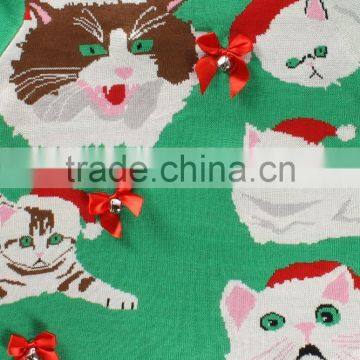 Christmas Tree Design for Unisex Oem Knitting Sweater Wholesale Ugly Christmas Sweaters photo-5