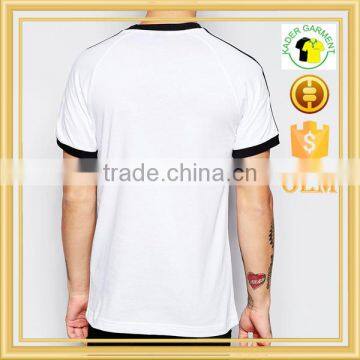 T-shirt Promotional Plain Cotton T-shirt Manufactory, Custom Logo Print White T Shirt photo-2