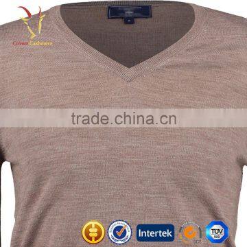 100% Cashmere Mens Sweater Men Cashmere Jumper Mens Sweater photo-3