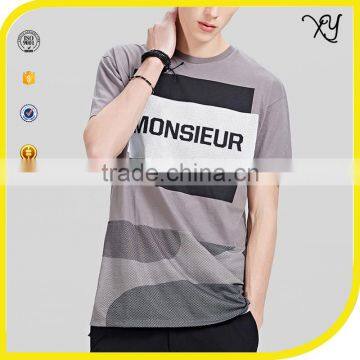 2017 Fashion New Design Casual Tshirt t Shirt Men Wholesale