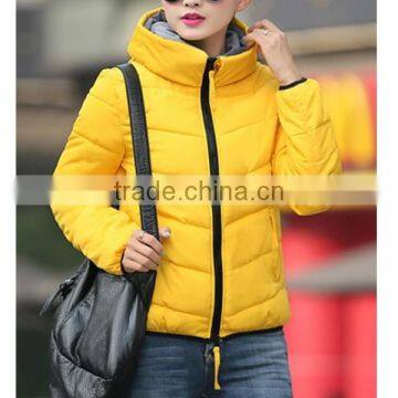2015 New Fashion Portable Outdoor Women Short Padded Jacket photo-3