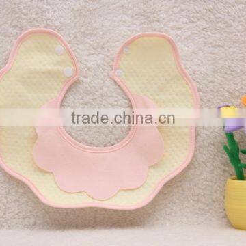 S33349W Baby Bibs Girls Towel Fancy Petal Bandana Bibs Newborn Baby Bib photo-3