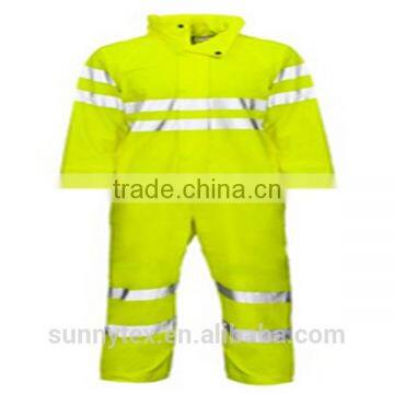 Mechanic Adults Breathable Cotton Coverall With Reflective Tape photo-4