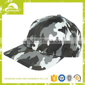 Hot sell custom camo cotton Baseball Cap