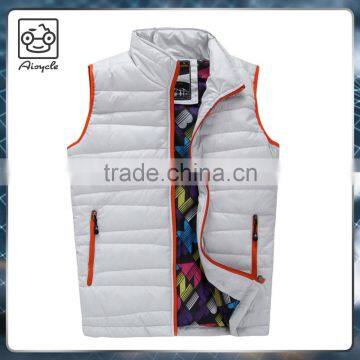 Ladies fashion light weight waterproof down jacket