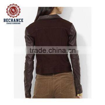 Fashion Faux Leather Jacket for Women photo-2