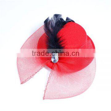 High Quality Fashion Hat Shape Hair Clip Party Hat Wholesale Hair Pins