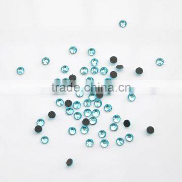 Crystal Shiny Hot Fix Rhinestones in Aquamarine photo-3