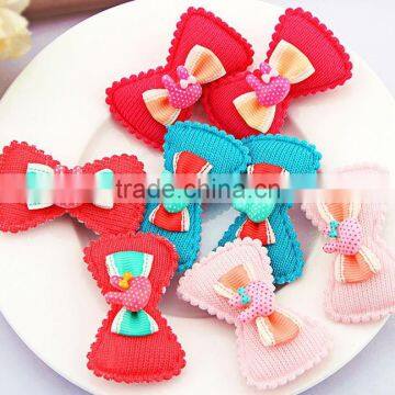 2015 Fashion ,beautiful and Cute Ribbon Hair Clip ,clip in Hair for Kids photo-3