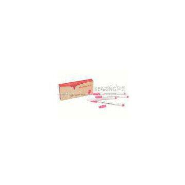 Customized erasable markers pink paint pen 13.7cm x 1.0cm For handicraft and sewing
