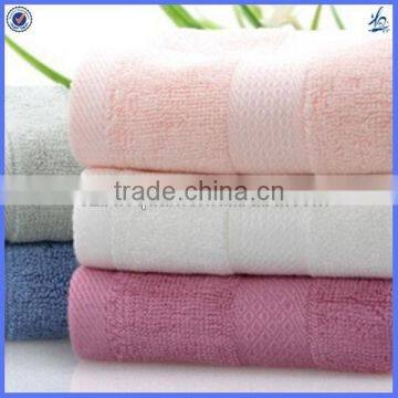 Small kids plain bamboo fiber hand towel