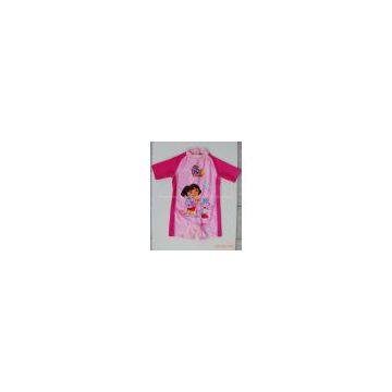 Lovely Heat Transfer Children's Surfing Suit Comfortable Digital Printing Surfing Suit photo-3