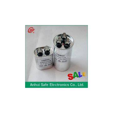 Aluminum Electrolytic Capacitor Generator Engine Components AC Motor Capacitor