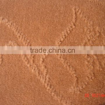 Fashion designed polyester velour jacquard carpet tiles for bedroom