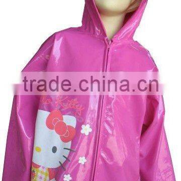 PVC Girls Raincoat