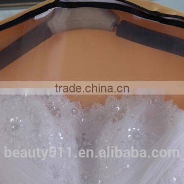 Plastic Custom Printed Wedding Dress Garment Bags With Low Price WB05 photo-3
