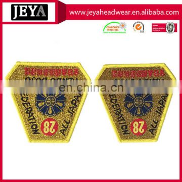 Wholesale embroidery labels embroidered patch customized design letthers patches