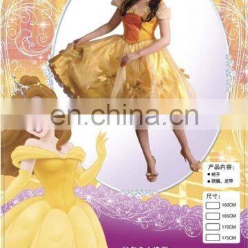 TZ-68203 adults princess belle costumes