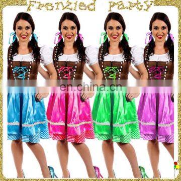 In stock oktoberfest beer wench costume