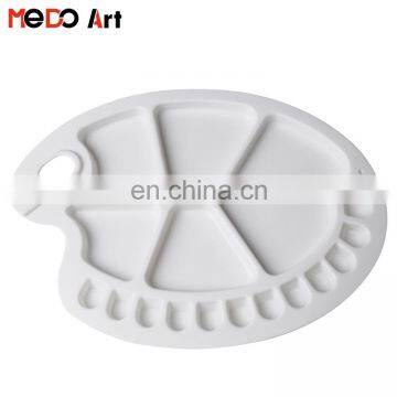 34x23.5cm 17 Well Oval Plastic Palette