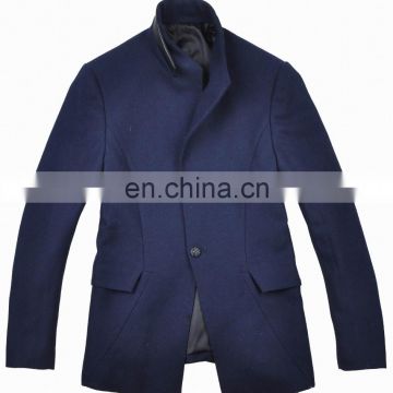 2015 lastest fashion top grade handsome trench long cashmere overcoat