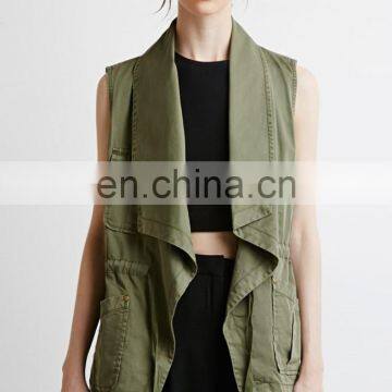 Wholesale high quality fashion casual women slim long jacket