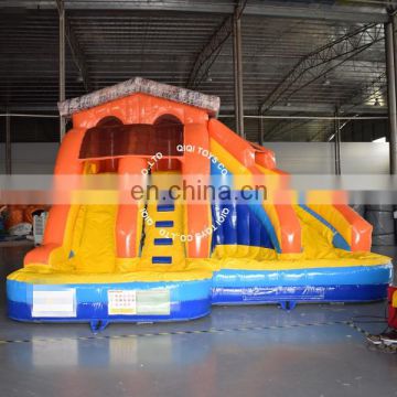 2017 new design giant inflatable bouncer/inflatable slide for commercial use