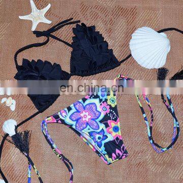 whole sale flower summer bikini newly fashion bikini