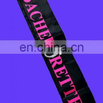 Wholesale Bachelorette Party Bride To Be Two Layer Satin Bachelorette Sash photo-3
