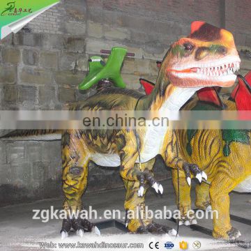 KAWAH Popular Animatronic Robot Dinosaur Rides Toys For Sale