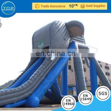 TOP INFLATABLES Brand New Clearance Inflatable Pool Used Fiberglass Water Slide for Sale photo-2