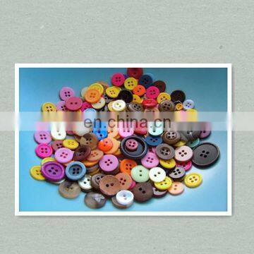 natural Butterfly pattern gold sewing buttons for coat