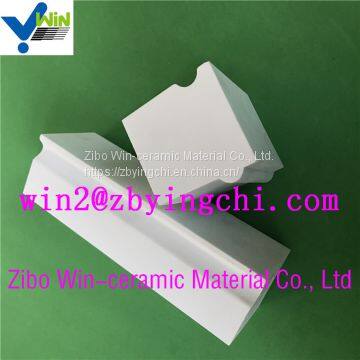 High quality ceramic Al2O3 92-95% alumina lining brick,tile,plate