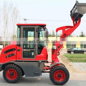 0.8ton Mini Articulated Wheel Loader photo-4