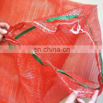 PP Leno circular mesh bags for Onion mesh packing sacks