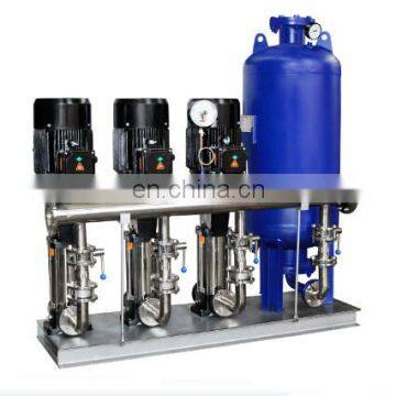 Frequency @ speed water supply equipment