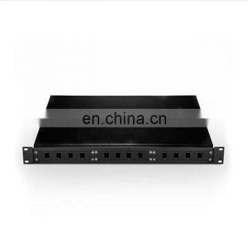 12 24 Port Outdoor FTTH Rack Mount Fiber Optical Termination Terminal Box