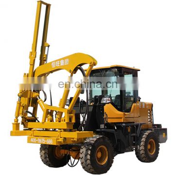 Highway Guardrails post pile driver machine pneumatic hammer pile driver