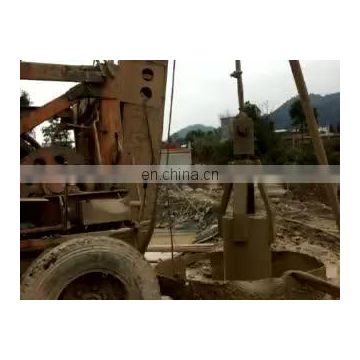 large diameter hydraulic crawler percussion piling drilling rig for cable-stayed pile