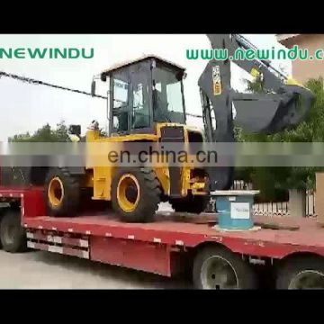 Mini digging towable backhoe backhoe wheel loader WZ30-25