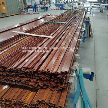 Wood pattern Aluminium Profile