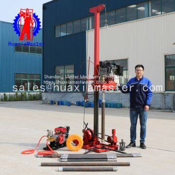 The sampling rig which can be disassembled by diesel engine power geological engineering rig is easy to mount