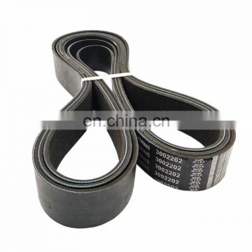 High quality K19 engine parts fan belt 3002202