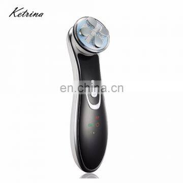 Ketrina Skincare Device Electric RF EMS Led Light Anti Wrinkle Face Lifting Roller Massage photo-4