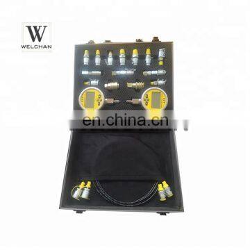 Excavator Hydraulic Pressure Test Kit Hydraulic Gauge Test Coupling 70MPa/700BAR/10000PSI pressure testing kit