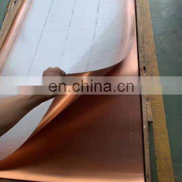 S22053 Rib Stainless Steel Sheet 304 Gold photo-7